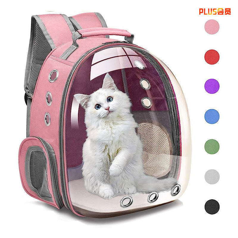 Mochila Transparente para Gatos