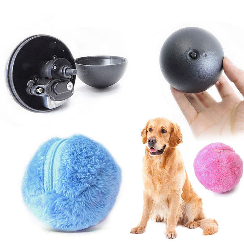 Pelota de Peluche Automática para Mascotas
