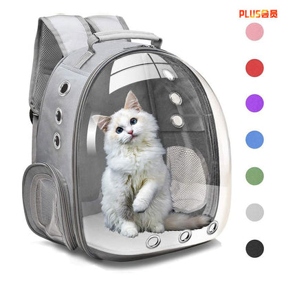 Mochila Transparente para Gatos