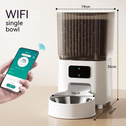 Comedero Automático con WiFi y Cámara para Mascotas