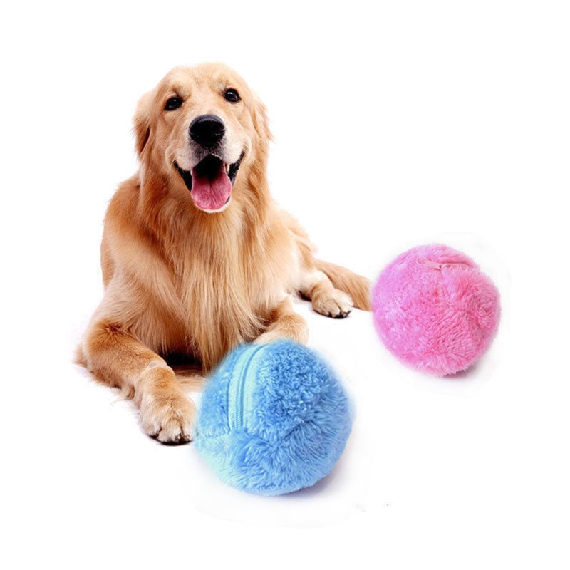 Pelota de Peluche Automática para Mascotas