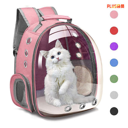 Mochila Transparente para Gatos