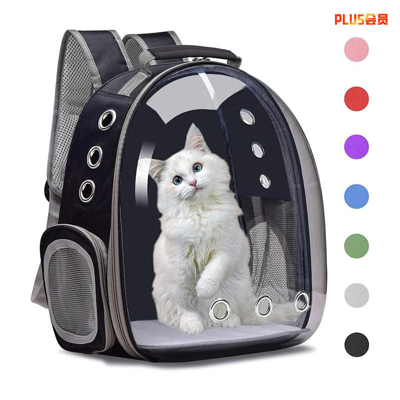 Mochila Transparente para Gatos