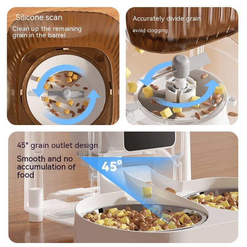 Comedero Automático con WiFi y Cámara para Mascotas
