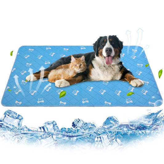 Tapete Refrescante de Seda Helada para Mascotas