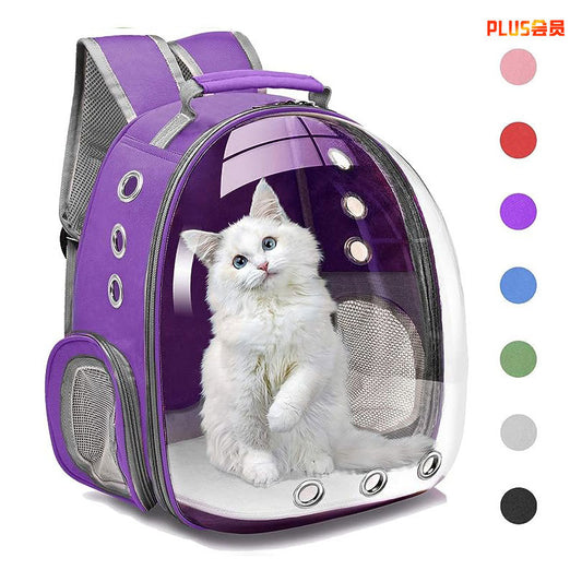 Mochila Transparente para Gatos